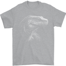A Komodo Dragon Mens T-Shirt 100% Cotton Sports Grey