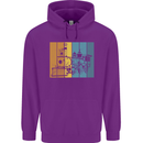 A Locomotive Trainspotter Trains Trainspotting Childrens Kids Hoodie Purple
