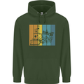 A Locomotive Trainspotter Trains Trainspotting Mens 80% Cotton Hoodie Forest Green