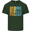 A Locomotive Trainspotter Trains Trainspotting Mens Cotton T-Shirt Tee Top Forest Green