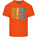 A Locomotive Trainspotter Trains Trainspotting Mens Cotton T-Shirt Tee Top Orange