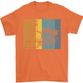 A Locomotive Trainspotter Trains Trainspotting Mens T-Shirt 100% Cotton Orange