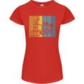 A Locomotive Trainspotter Trains Trainspotting Womens Petite Cut T-Shirt Red