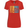 A Locomotive Trainspotter Trains Trainspotting Womens Wider Cut T-Shirt Red