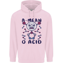 A Mean O Acid Funny Angry Biology Childrens Kids Hoodie Light Pink
