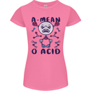 A Mean O Acid Funny Angry Biology Womens Petite Cut T-Shirt Azalea