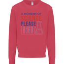 A Moment of Science Please Funny Chemistry Kids Sweatshirt Jumper Heliconia