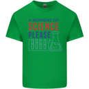 A Moment of Science Please Funny Chemistry Kids T-Shirt Childrens Irish Green