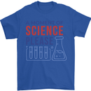 A Moment of Science Please Funny Chemistry Mens T-Shirt 100% Cotton Royal Blue