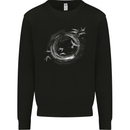 A Ring of Birds Birdwatching Birdwatcher Birding Kids Sweatshirt Jumper Black