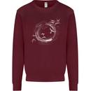 A Ring of Birds Birdwatching Birdwatcher Birding Kids Sweatshirt Jumper Maroon