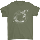 A Ring of Birds Birdwatching Birdwatcher Birding Mens T-Shirt 100% Cotton Military Green