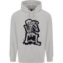 A Skeleton Photographer Photography Childrens Kids Hoodie Sports Grey
