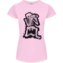 A Skeleton Photographer Photography Womens Petite Cut T-Shirt Light Pink