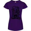 A Skeleton Photographer Photography Womens Petite Cut T-Shirt Purple