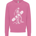 A Snowboarder Snowboarding Mens Sweatshirt Jumper Azalea
