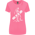 A Snowboarder Snowboarding Womens Wider Cut T-Shirt Azalea