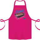 Abs Kebabs Funny Gym Overweight Fat Cotton Apron 100% Organic Pink