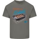 Abs Kebabs Funny Gym Overweight Fat Kids T-Shirt Childrens Charcoal