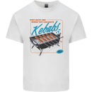 Abs Kebabs Funny Gym Overweight Fat Kids T-Shirt Childrens White