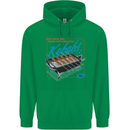 Abs Kebabs Funny Gym Overweight Fat Mens 80% Cotton Hoodie Irish Green