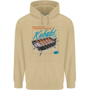 Abs Kebabs Funny Gym Overweight Fat Mens 80% Cotton Hoodie Sand