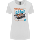 Abs Kebabs Funny Gym Overweight Fat Womens Wider Cut T-Shirt White