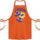 Air Hockey Legend Funny Cotton Apron 100% Organic Orange