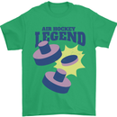 Air Hockey Legend Funny Mens T-Shirt 100% Cotton Irish Green