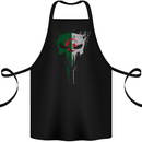 Algeria Skull Gym Training Bodybuilding Cotton Apron 100% Organic Black