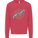 Alien Creation of Adam Parody UFO Kids Sweatshirt Jumper Heliconia