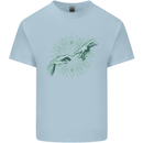 Alien Creation of Adam Parody UFO Kids T-Shirt Childrens Light Blue