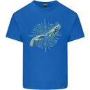 Alien Creation of Adam Parody UFO Kids T-Shirt Childrens Royal Blue