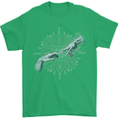 Alien Creation of Adam Parody UFO Mens T-Shirt 100% Cotton Irish Green