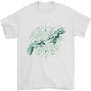 Alien Creation of Adam Parody UFO Mens T-Shirt 100% Cotton White