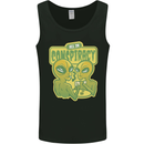 All in Conspiracy Funny Alien Poker Card Game Mens Vest Tank Top Black