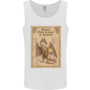 Ancient Dragons Cannot be Chained RPG Mens Vest Tank Top White