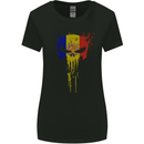 Andorra Skull Gym Training Bodybuilding Womens Wider Cut T-Shirt Black