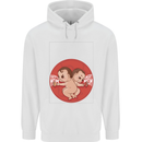 Angry Mom New Baby Pregnancy Pregnant Childrens Kids Hoodie White