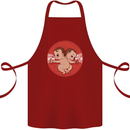 Angry Mom New Baby Pregnancy Pregnant Cotton Apron 100% Organic Maroon