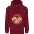 Angry Mom New Baby Pregnancy Pregnant Mens 80% Cotton Hoodie Maroon