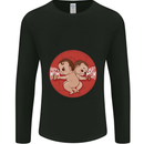 Angry Mom New Baby Pregnancy Pregnant Mens Long Sleeve T-Shirt Black