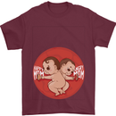 Angry Mom New Baby Pregnancy Pregnant Mens T-Shirt 100% Cotton Maroon
