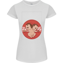 Angry Mom New Baby Pregnancy Pregnant Womens Petite Cut T-Shirt White
