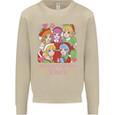 Anime A Girl Who Loves Elves Christmas Xmas Mens Sweatshirt Jumper Sand