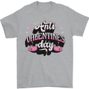 Anti-Valentines Day Singles Day Mens T-Shirt 100% Cotton Sports Grey