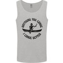 Anything You Canoe Funny Kayak Canoeing Mens Vest Tank Top Sports Grey