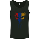 Arminia Skull Gym Training Bodybuilding Mens Vest Tank Top Black