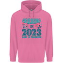 Arriving 2023 New Baby Pregnancy Pregnant Childrens Kids Hoodie Azalea