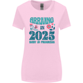 Arriving 2025 New Baby Pregnancy Pregnant Womens Wider Cut T-Shirt Light Pink